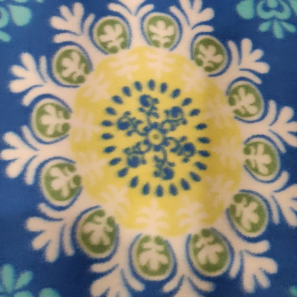 Piece Of Fleece Fabric Remnant Lightweight Warm Y2K Cottagecore Retro Inspired